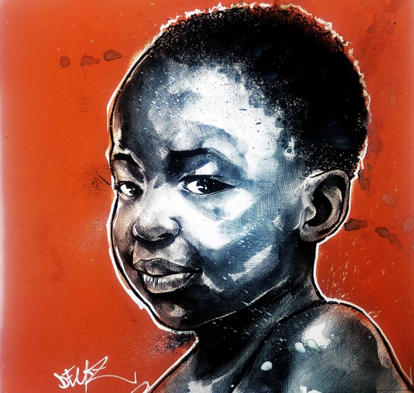Deuz, dessin le Fils D'Afrique du 08/03/2016