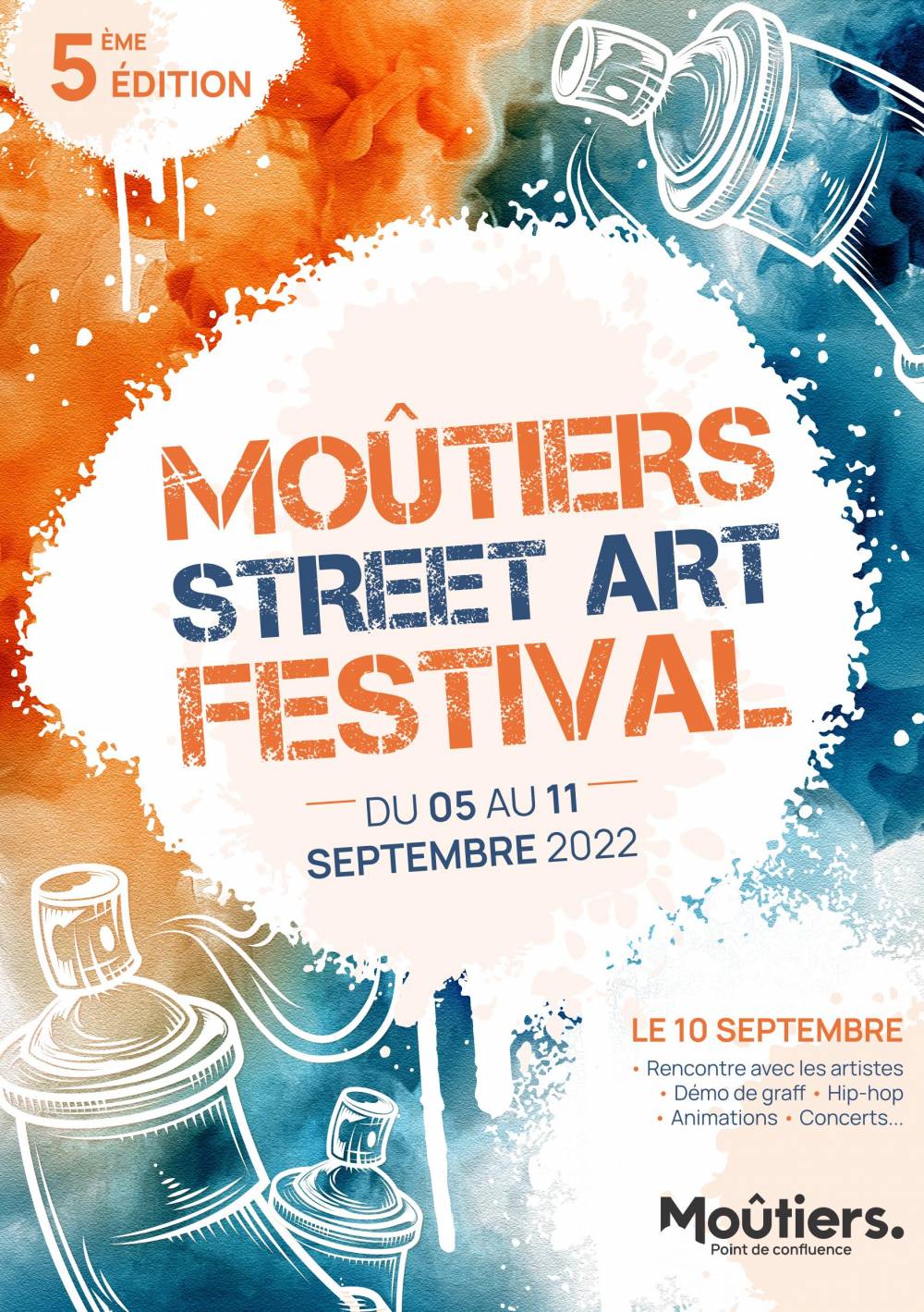 Deuz DU 5 SEPTEMBRE AU 11 SEPTEMBRE // FESTIVAL STREET ART // MOUTIERS